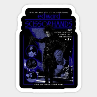 Edward Scissorhands Sticker